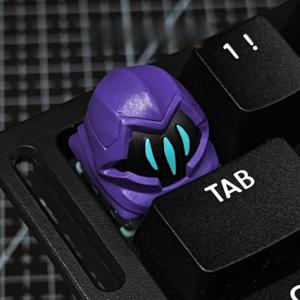 TEMU Shadow Magic Joy Sage 게임 키캡, 3D 입체 캐릭터 키캡, 싱글 Esc 키캡 게이밍 선물 기계식 키보드, -축 범용, 생일 선물