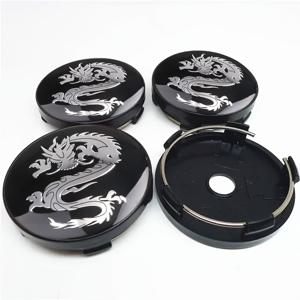 TEMU 60mm 드래곤 디자인 휠 캡 - 간편한 스냅식 장착, 내구성 강한 자동차 휠 캡, 차량, 트럭 등에 적합, 차량 개성화와 상징적 의미를 결합한 장식용