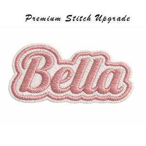 TEMU 맞춤 자수 이름 패치 | 개인 맞춤형 자가 접착, 다리미 부착, 재봉식 패브릭 배지 (강력한 뒷면), 내구성, 퇴색 방지, 세탁 가능한 자수 패치, 백팩, 재킷, 모자, 캡, 후드티용 다용도 섬유 이름표