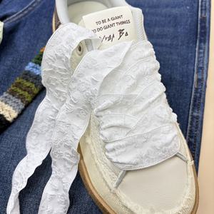 TEMU 마카롱 색상의 플로럴 패턴 블루 신발끈, 컬러 블로킹 스타일의. 디자인, 발렌타인데이 선물로 완벽