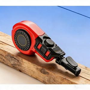 TEMU 고강도 플라스틱 재질의 자동 칙 chalk 라인 마커 (조절 가능) - 목공, 타일 시공 및 바닥 레이아웃에 적합 - 자동 롤링 chalk 라인 포함, 내구성 좋은 마킹 세트 (플라스틱 케이스)