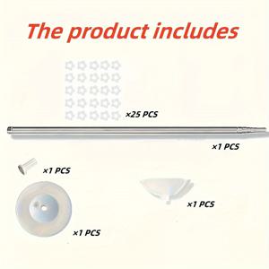 TEMU 1 세트 높이 조절식 풍선 기둥 스탠드 키트, 풍선 추가, 결혼식, 추수감사절, 설날, 생일 파티 장식, 크리스마스에 적합