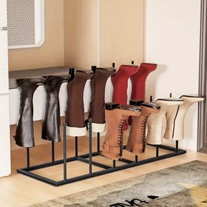 TEMU WMBOOX 12단 헤비듀티 스탠딩 신발장, 높은 부츠용 견고한 금속 신발 선반, 쉬운 조립/분해, 현관, 기숙사, 옷장, 파티오용 공간절약형 정리대 - 하이탑 부츠 보관에 적합