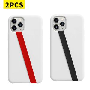 TEMU 2개 세트 인체공학 휴대폰 그립 밴드 - 부드럽고 유연한 미끄럼 방지 손목 스트랩, 아이폰 12/13/14/15/16 시리즈용 - 편안한 그립감 & 충격 흡수, 충격 방지 밴드 | 생동감 있는 휴대폰 케이스 | 유연한 휴대폰 케이스