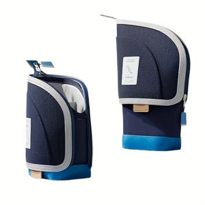 TEMU 1 신상 신축성 좋은 대용량 필통, 남녀 공용 패셔너블 변신 스탠딩 펜 홀더, 사무실 및 학습용품, 옥스포드 천 필기구 보관 펜 가방