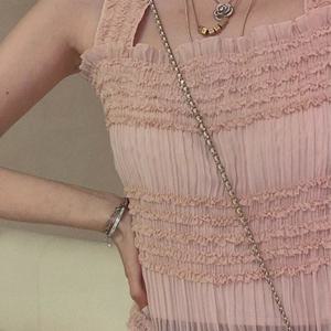 TEMU 여성용 여름 스위트 탱크 탑, 캐주얼하고 우아한 레이스 캐미솔