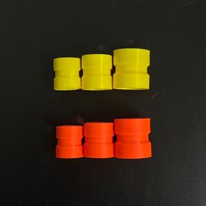 TEMU 미국 지역에 적합｜샴푸, 컨디셔너, 비누, 로션 등에 사용 가능한 이송 커버입니다. 양쪽 끝에 실이 있습니다. 거의 빈 병의 한쪽 끝을 (관에 함께) 뚜껑, 용기 등에 꼬아넣어 사용할 수 있습니다.