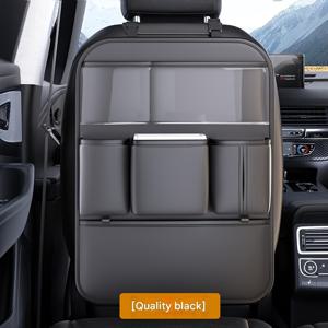 TEMU 차량용 시트 스토리지 백, 휴대폰 터치스크린 수납 가능, 초대형 용량으로 잡동사니 보관, 업그레이드된 두꺼운 원단으로 시트 긁힘 및 오염 방지, 사랑하는 차를 위한 소중한 선물