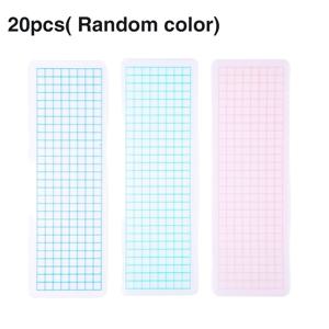 TEMU 10/20개입 격자 와시 테이프 보관 보드, 느낌과 무광 반투명 디자인 특징, 스크랩북용 와시 테이프 정리, 도구 정리, 창의적인 프로젝트에 적합