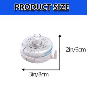 TEMU 수조 공간을 절약할 수 있는 소형 사이즈의 물 산소 공급 및 여과 장치. 미세 기포를 생성하며, 별도의 에어 펌프가 필요하고, 여과 시스템을 위한 전기가 필요 없으며 배터리도 필요 없습니다. 산소 공급 및 여과 기능이 있습니다.