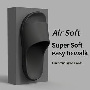 TEMU 새로운 두꺼운 밑창 슬리퍼, 남녀공용 사계절 야외 미끄럼 방지 커플 쿨 슬리퍼, 실내 가정 욕실 부드러운 밑창 슬리퍼