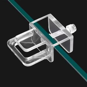 TEMU 어항 덮개를 지지하고 물고기가 튐 방지, 투명한 수족관 파티션을 제공하기 위해 설계된 아크릴 브래킷 6개 세트