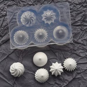 TEMU 미니어처 플레이 시뮬레이션 초경량 소프트 클레이 실리콘 몰드, 미니 DIY 시뮬레이션 플레이 비즈 만들기 실리콘 클레이 몰드