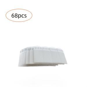 TEMU 가정 장식용 고하중 무손상 액자 걸이 스트립 68개, 공구 없이 부착되는 탈부착식 벽걸이 후크, 액자, 선반, 거울, 타일, 파널링용 못 필요 없음 - 세입자용 손상 없는 제거