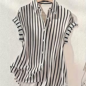 TEMU 여성용 우아한 블라우스