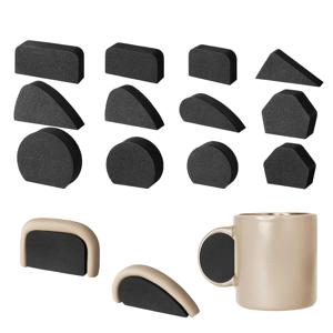 TEMU 세라믹 머그 손잡이 몰드 12개 세트 - 다양한 모양과 크기의 머그 손잡이를 만들기 위해 설계된 도자기 손잡이 형, 도예 제작에 이상적, 점토 예술가 및 취미가에게 완벽, 독특한 머그 만들기에 사용하기 쉬움