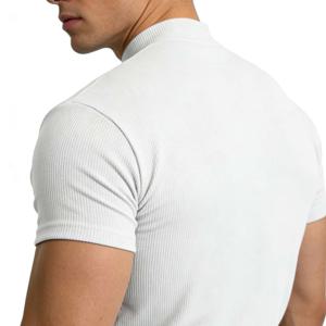 TEMU 남성용 스포츠 반팔 티셔츠 - 트레이닝 & 헬스 & 운동, 캐주얼 컴프레션 흡습, 속건성 베이비 블루 슬림핏 니트 원단 라운드넥 하이 스트레치 - 남친 스타일 슬리브 스포츠 티셔츠 운동 상의 통기성 핏 셔츠