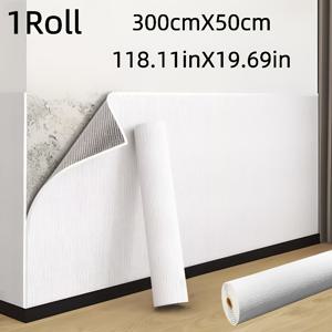 TEMU 자착식 방음 및 단열 벽지, 고밀도 XPE 소재 흡음 및 소음 감소, 118.11Inx19.68In 랜덤 텍스처 디자인, 거실, 사무실, 침실, 유리 등에 적합