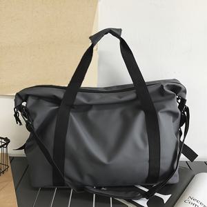 TEMU 한국 스타일 인스타일 심플하고 패셔너블한 남녀공용 대용량 숄더백, 토트백, 캐리어백, 스포츠백, 외출 및 피트니스용