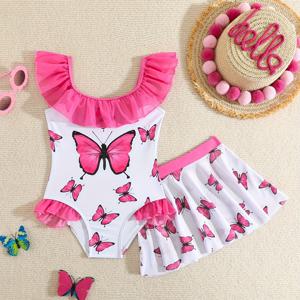 TEMU D23099 하프 스커트 원피스 수영복 신상