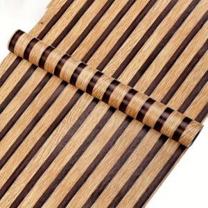 TEMU 나무 결 두꺼운 옷장 스티커 색상 변경 오래된 캐비닛 변신 도어 가구 리모델링 자체 접착 필름 PVC 벽지 (두께 0.12mm)