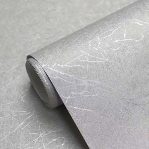 TEMU 실버 텍스처 비닐 자가 점착 필름, 실내 장식 가구 사무실 스튜디오 리모델링 데코용, 제거 가능