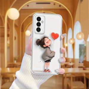 TEMU 휴대폰 케이스 - 삼성 갤럭시 A56/A55/A54/A53/A52/A35/A34/A33/A32/A25/A24/A23/A22/A16/A15/A14/A13/A06/A05/A04, 갤럭시 S25/S24/S23/S22/S21 FE Plus Ultra 투명 소프트 패션 고급스러운 케이스 -HC0437