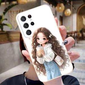 TEMU 삼성 갤럭시 S25, S24, S23, S21 FE, S22 플러스 울트라와 호환되는 이 휴대폰 케이스는 스타일리시하고 아름다운 디자인을 특징으로 하며 커플에게 이상적인 선물로 사용할 수 있습니다. 또한 독특한 휴일 선물로 사용할 수 있습니다.