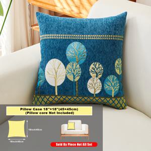 TEMU 70개 달盈亏상 나무 소파 쿠션 1개, 두꺼운 셔닐 원단 소파 쿠션, 화려하고 스타일리시한 모던 소파 커버, 반려동물 친화적인 미끄럼 방지 조합형 소파 보호대, 사계절용 내마모성 가구 보호대, 침실, 사무실, 거실 홈 데코용