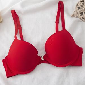 TEMU 1개입, 오픈백, 앞면 잠금, 아이스 파이버 원단 우아한 보정 바스티에