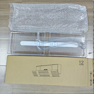 TEMU 1개 투명 PET 에어컨 , 조절 가능한 공기 유도 커버로 직접적인 바람 방지