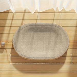 TEMU 중대형 고양이 스크래ッチ판 겸용 침대 통합 장난감 볼 세트 1개 - 사계절용 공용 - 다기능 내구성 있는 사ι스알 사슬 고양이 스크래ッチ 샌드 레저 의자, 고양이 발톱갈이 필수품, 내구성 있는 스크래치 방지 및 털빠짐 방지