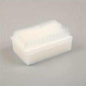 TEMU 부드러운 고양이 혀 모양 브러시 1개 – 엄마 고양이의 혀를 모방하여 반려동물에게 편안한 그루밍 도구를 제공합니다. 고양이 털을 부드럽게 쓰다듬으며 비전기 플라스틱으로 제작되어 스타일링용으로 이상적입니다