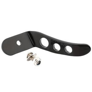 TEMU 오토바이용 확장형 사이드 스탠드 풋페그 세트, 주차용 개조 지지 브래킷, 확장형 사이드 킥 추가, 1991년부터 2021년까지의 투어링/로드 킹/일렉트라 글라이드/스트리트 글라이드 모델과 호환되는 철제 와이드 풋보드