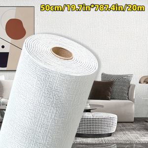 TEMU 1롤 20m 3D 폼 벽지 패널, 접착식 폼 벽 스티커, 두꺼운 디자인, 홈 데코 벽 타일, 쉽게 붙이고 떼기, 청소 및 설치가 간편, 욕실, 거실, 주방, 침실 리모델링에 적합