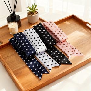 TEMU 여성용 스카프 4개 세트, 부드럽고 얇은 우아하고 고급스러운 스카프, 헤어 장식, 가방 손잡이 액세서리 & 허리 벨트용 다용도 매칭 디자인, 가을 겨울 캐주얼/직장/파티 의상에 이상적인 따뜻한 여성용 스카프