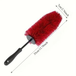 TEMU 자동차 휠 림 타이어 클리닝 브러쉬 부드러운 솔 스크래치 없는 세차 도구