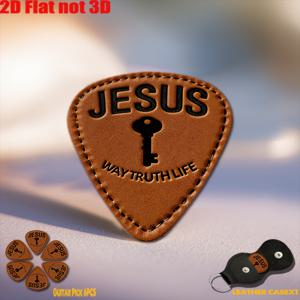 TEMU 6개 기타 피크 세트는 독특한 피크 디자인과 휴대하기 쉬운 검은색 파우치가 특징이며 크리스마스 또는 할로윈 선물로 좋습니다. 피크 표면에는 스티칭과 가시 패턴이 장식되어 있습니다.