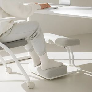 TEMU 올인홈 책상 발받침대 발판 사무실 컴퓨터 2단 쿠션 발받침 다리받침대 풋레스트 기본형