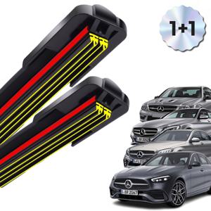 TEMU 1+1 트리플X2 C클래스 전차종 와이퍼 블레이드 윈도우브러쉬