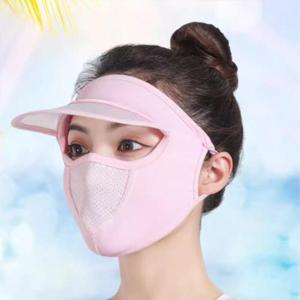 TEMU 햇빛가리개 썬캡 야구 모자마스크 여성