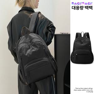 TEMU 여성 백팩 나일론 방수 초경량 0.29kg 캠퍼스 학생용 책가방 데일리 캐주얼 배낭