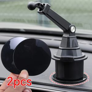 TEMU 2개 차량용 휴대폰 거치대 스티커 흡착 컵 접착식 대시보드 마운트 디스크 패드 베이스 GPS 휴대폰 스탠드 홀더 브래킷 스티커, 차량 액세서리, 대시보드 마운트, 휴대폰 스탠드, 대시보드 정리함, 차량 소유자, 차량용 휴대폰 홀더
