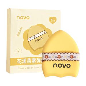 TEMU 에어 쿠션 디자인의 메이크업 스펀지. 촉촉하고 부드러운 앱플리케이터로, 습식 및 건식 사용 모두에 적합합니다. 완벽한 룩을 연출하며 리퀴드, 컨실러, 크림과 함께 사용할 수 있습니다.