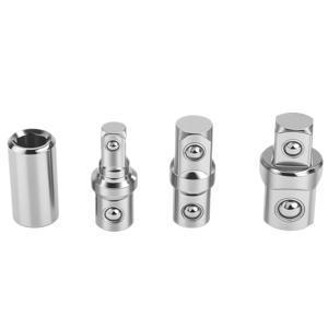 TEMU 4개 소켓 어댑터 세트, 연장 렌치 어댑터, 라쳇 렌치 소켓 어댑터, 1/4