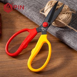 TEMU 1개 PIN 헤비듀티 스테인리스 스틸 가위 가죽, 로프, 패브릭, 플라스틱 절단용 - 공예, DIY, 전문 및 가정용 날카로운 가위 - 다용도 가위 (1개)