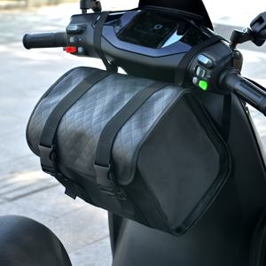TEMU 쿨한 전동 스쿠터용 범용 전면 가방, 사이드 시트 전면 가방, 충전기 사이드 가방, 수납 가방