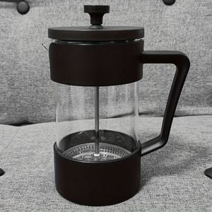 TEMU 350ml/600ml/1000ml 싱글 프레스 포트, 고강도 보로실리케이트 내열 유리 소재와 스테인리스 스틸 304 필터 메쉬, 차 추출 및 커피 제조에 적합, 밀크 프로스팅 가능, 가정용 또는 야외 여행용으로 이상적