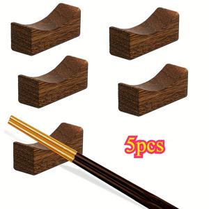 TEMU 천연 나무 젓가락 받침대 5/10/20/30개 - 가정, 레스토랑, 파티용으로 완벽! 이드 알아드하 무바라크