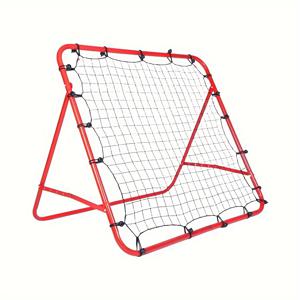 TEMU 리바운드 골 축구 훈련 보조 장비 리바운드 네트 리바운드 네트 타겟 네트 패싱 및 슈팅 보조 장비 축구 골대